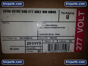 CFV8 Lighting – actual item, photo 3 of 4
