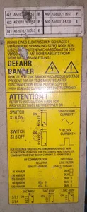 Siemens 6SN1145-1BA01-0DA1 Simodrive 611 E/R Module