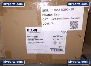 Eaton RF9642-ZDBK Smart Accessory Dimmer Switch – actual item, photo 2 of 3