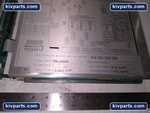 Bently Nevada 3300/48-03-02-02-00 Vibration Monitor – actual item, photo 2 of 6