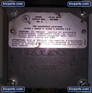 Baldor AE941428 Explosion Proof Motor – actual item, photo 3 of 6