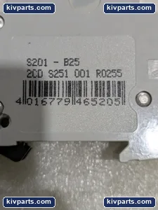 ABB S201-B25 Miniature Circuit Breaker – actual item, photo 6 of 8
