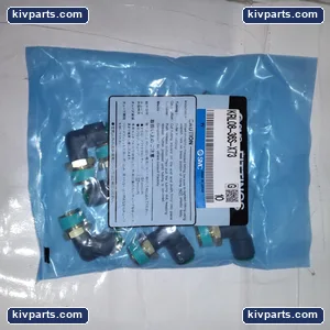 SMC KRL08-36S-X73 One-Touch Male Elbow Fitting – actual item, photo 2 of 3