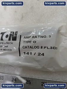 Eaton FL3D3 Medium Voltage Distribution Fuse – actual item, photo 2 of 6