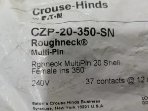 Eaton CZP-20-350-SN Connector