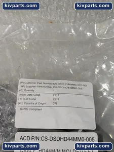 Amphenol CS-DSDHD44MM0-005 Cable – actual item, photo 2 of 5