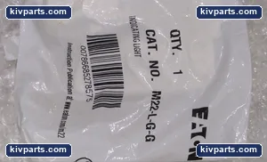 Instruction Pubication M22-L-G-G Pushbutton – actual item, photo 2 of 4