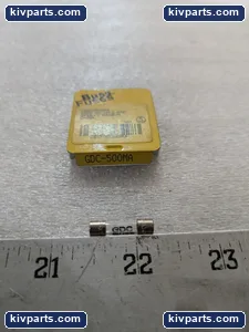 Bussmann GDC-500MA Fuses – actual item, photo 2 of 6