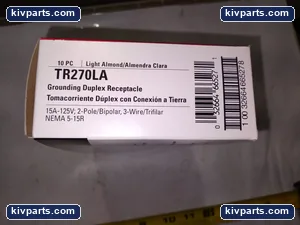 Cooper TR270LA Receptacle – actual item, photo 3 of 5