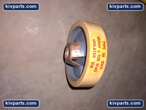 TYPE 58 10KV 9140 UNILATOR 1000PF – actual item, photo 2 of 3