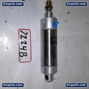 Deam 7224B Stainless Round Body Air Cylinder Pneumatic Industrial Automation – actual item, photo 2 of 3