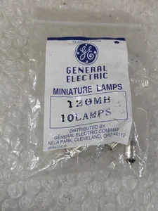 General Electric T2.5 Miniature Bayonet Indicator Lamp