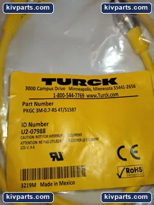 Turck 3M-0.7-RS Pkgc Cable – actual item, photo 4 of 5