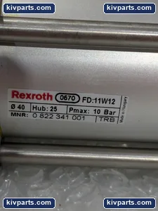 Bosch Rexroth 0822341001 Pneumatic Tie Rod Cylinder – actual item, photo 2 of 6