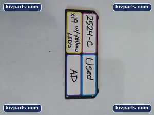Ronan X11-1067A Yellow LED Industrial Control – actual item, photo 7 of 7