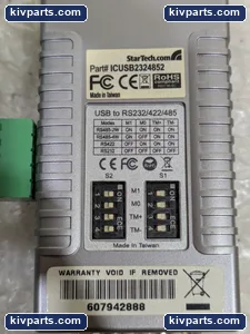 Startech.com ICUSB2324852 RS485 Serial Adapter DB9 Module – actual item, photo 2 of 5
