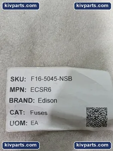 Edison ECSR6 Class RK5 Fuse – actual item, photo 2 of 9