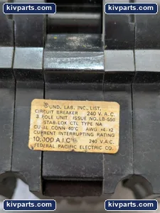 Federal Pacific LB-550 Circuit Breaker – actual item, photo 4 of 15