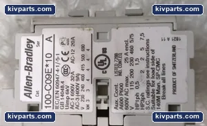 Allen-Bradley 100-C09E Contactor – actual item, photo 4 of 5