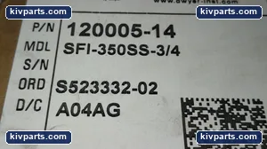 SFI-350SS-3/4 – actual item, photo 2 of 4