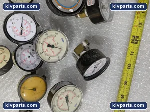 Assorted Pressure Gauges and Dial Indicators Mixed Industrial Instrument Lot – actual item, photo 6 of 9