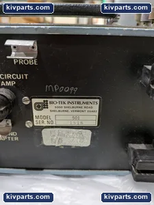 PRECISON CALIBRATION BIO-TEK INSTRUMENTS 501 ELECTRICAL SAFETY – actual item, photo 6 of 7