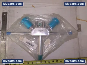 Parker SF-422799 Vertical Tee Diaphragm Valve – actual item, photo 2 of 3