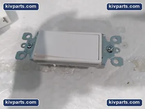Leviton Decora White Switch – actual item, photo 2 of 7