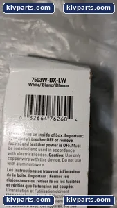 Eaton 503W-BX-LW Decoratoe Switch – actual item, photo 3 of 7
