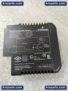 Emerson KJ3211X1-BA1 DeltaV Sequence Events SOE Card – actual item, photo 4 of 8