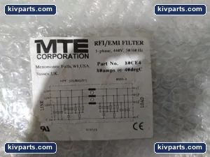 MTE 80CE4 RFI EMI Filter – actual item, photo 2 of 3