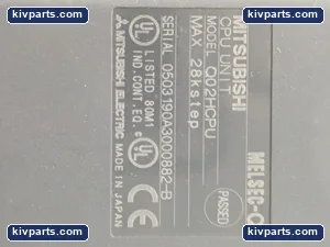 Mitsubishi Q02HCPU PLC Processor – actual item, photo 4 of 5