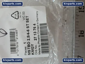Phoenix Contact 2713764 KMGY COMBICON PCB Connector Plug – actual item, photo 2 of 7