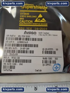 Avago ABA-53563-BLKG Integrated Circuit – actual item, photo 3 of 4