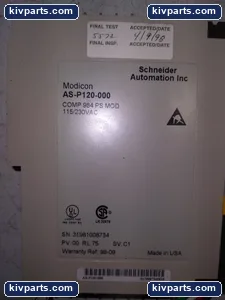 Schneider Electric AS-P120-000 PLC Module – actual item, photo 2 of 7