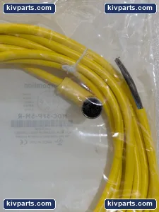 Mencom MDC-5FP-5M-R Cordset 5 Meter Yellow Cable – actual item, photo 4 of 5