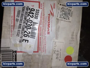 Thomas Industries 607CA22 Wob-L Piston Vacuum Pump – actual item, photo 3 of 8