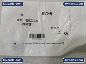Eaton M22-XD-S-XO Flush Button – actual item, photo 2 of 4