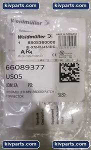 Weidmuller IE-XM-RJ45/IDC Connector – actual item, photo 2 of 5
