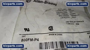 Allen-Bradley 800FM-P4 Pilot Light – actual item, photo 4 of 5