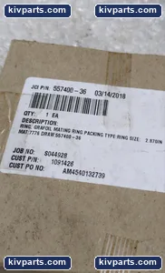 JCI PIN DRAW557400-36 – actual item, photo 3 of 3