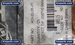 Tregaskiss 403-20-35-25 MIG Welding Contact – actual item, photo 3 of 5