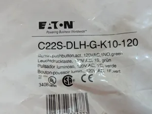Eaton C22S-DLH-G-K10-120 Pushbutton