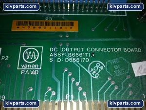 Varian B666171 DC Output Connector Board PCB – actual item, photo 2 of 4