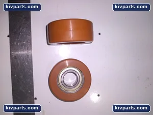 VL-105 Vulkollan Wheels – actual item, photo 4 of 5
