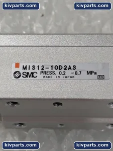 SMC MIS12-10D2AS Slide Table Air Cylinder – actual item, photo 2 of 7