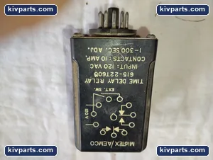 TE Connectivity 615-22T-600 Time Delay Relay – actual item, photo 3 of 4