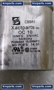 CBB65 OC 10 Oval Motor Run Capacitor – actual item, photo 4 of 4