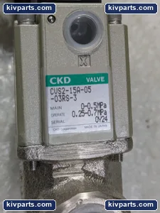 CKD CVS2-15A-05-03RS-3 Solenoid Process Valve – actual item, photo 3 of 7