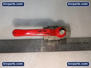 1/2" STAINLESS STEEL BALL VALVE 600 PSI WOG 150 SWP – actual item, photo 4 of 5